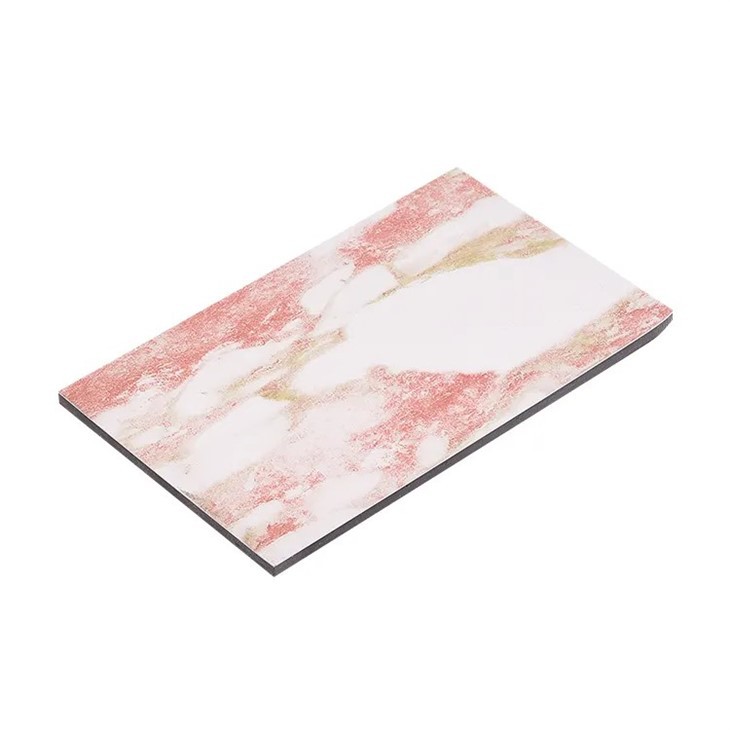 Custom Design Factory Price 4mm 5mm Marble Grained Aluminum Composite Panel ACP