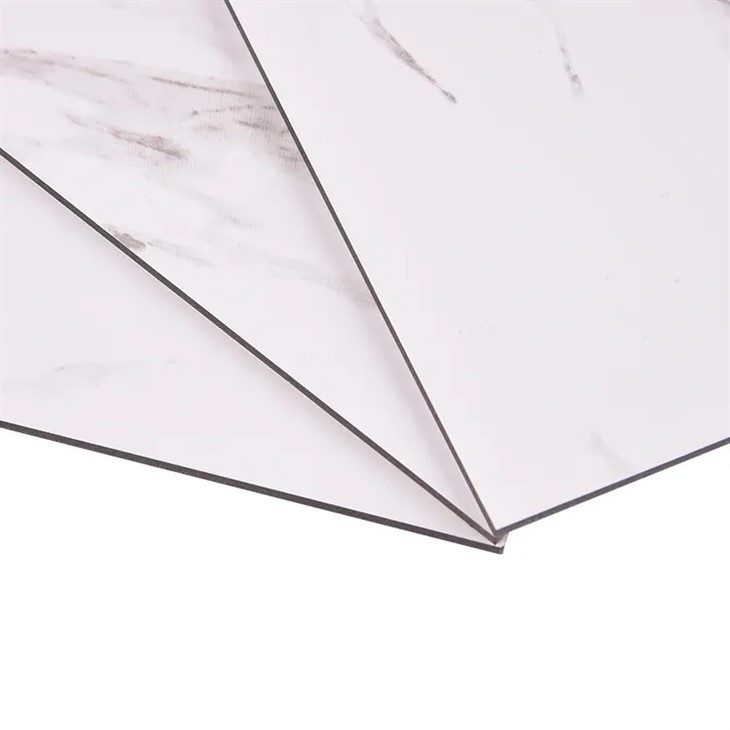 Custom Design Factory Price 4mm 5mm Marble Grained Aluminum Composite Panel ACP
