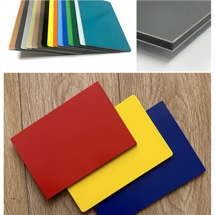 Fabbrica personalizzata di fogli di plastica ACP Dibond 3mm per cartelloni pubblicitari