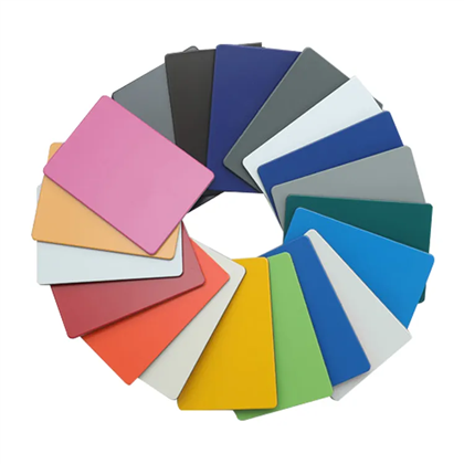 Pannello composito di alluminio del rivestimento della parete della costruzione di vendita calda dell'OEM 4mm