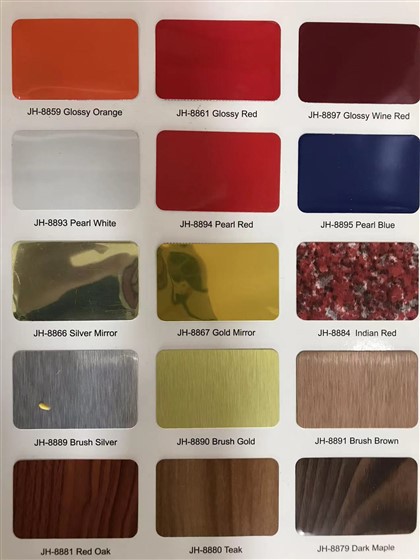 Pannello composito in alluminio popolare con vari modelli Prodotto più venduto